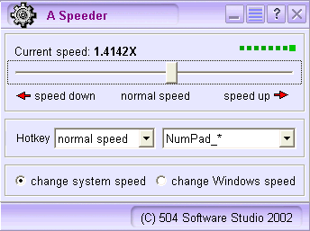 A变速器(A Speeder)
