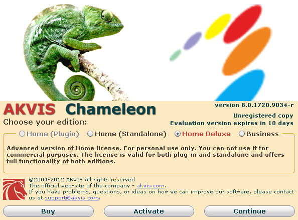 Akvis Chameleon 8.0.1720.9034 破解