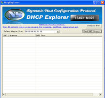 Nsasoft DhcpExplorer（发现本地子网络） 1.34 绿色版