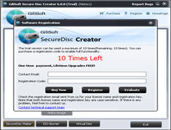 GiliSoft Secure Disc Creator(加密光盘工具) 6.0 破解