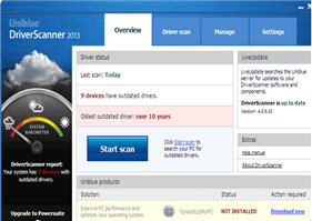 Uniblue DriverScanner（驱动更新软件） 4.0.11.0 绿色版