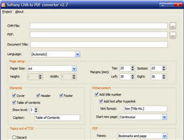 Softany CHM to PDF Converter(CHM转PDF) 2.73 注册版