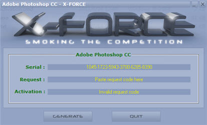 Adobe Photoshop CC注册机 1.0 免费版
