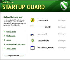 Startup Guard(进程监控管理) 3.31 英文免费版