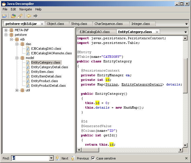 Java Decompiler(Java反编译器) 0.3.5 for windows 最新版