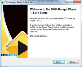 DVD Ranger Player 1.5.0.1 免费版