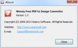 Weeny Free PDF to Image Converter（pdf转换jpg） 1.3 最新免费版