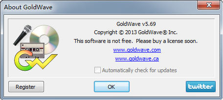goldwave 5.70 license