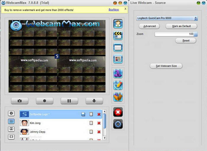 大麦视频特效WebcamMax 8.0.2.8 中文免费版