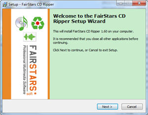 FairStars CD Ripper 1.60 免费版