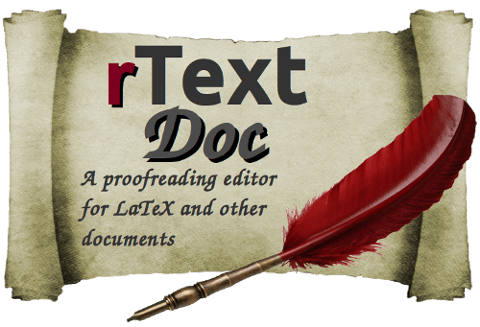 RTextDoc（LaTeX/TeX 编辑器） 1.7 最新版