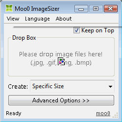 Moo0 图像大小调整器（Moo0 ImageSizer）