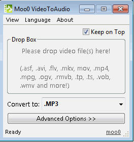 Moo0 视频到音频转换器