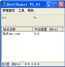 HostShaper （网站监控工具）