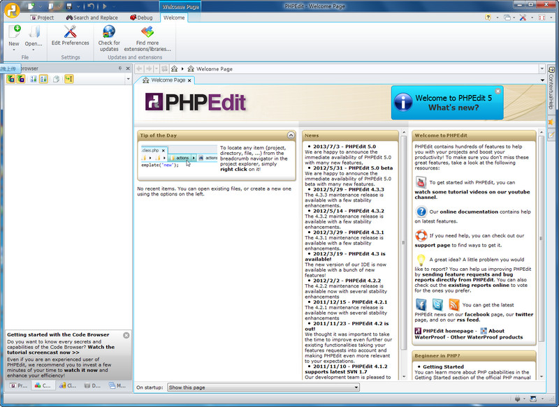 PHPEdit中文版 5.0.0.12872 简体中文版（已注册）