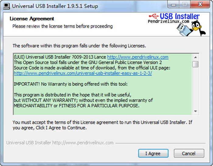Universal USB Installer（U盘创建工具）