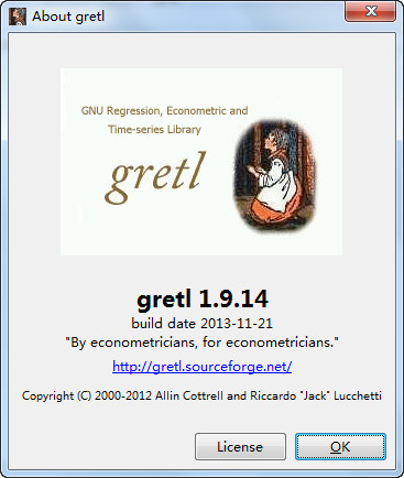 gretl（经济分析软件） 1.9.14 免费安装版