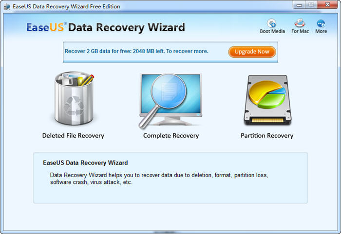 数据恢复（Easeus Data Recovery Wizard）