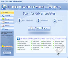 HP COLOR LASERJET 2600N Driver Utility 2013.11.29 免费版