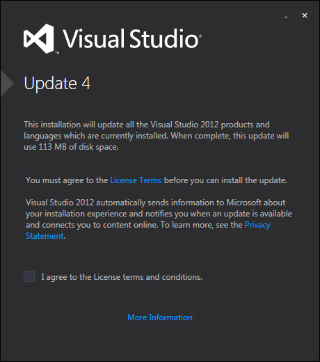 Visual Studio 2012 Update4 简体中文版
