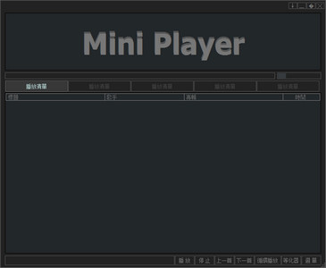 Mini Player（音乐播放器） 2.3.90 绿色免费版