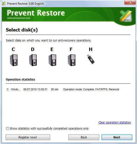 Prevent Restore(强力文件删除软件) 4.03 中文版