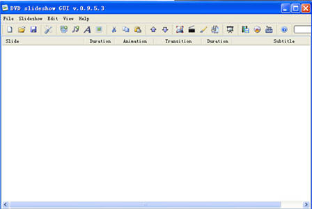 DVD slideshow GUI（幻灯片制作软件） 0.9.5.4