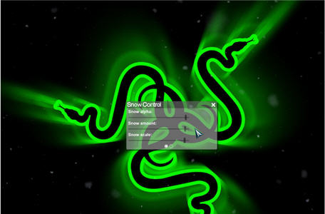 桌面飘雪屏幕保护程序（Desktop Snow HD ） 0.2 绿色免费版