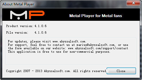 Metal Player（视频音乐播放器） 4.1.0.6 简体中文版