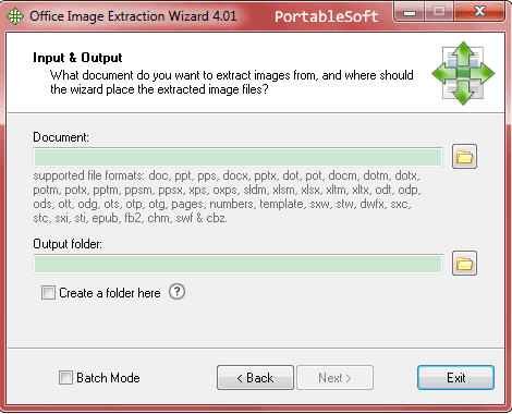 Office Image Extraction Wizard（提取Office文档图片） 4.01 英文版