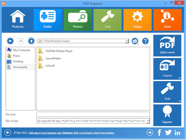 PDF Impress（pdf生成软件）