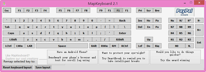 MapKeyboard（键盘按键设置软件）