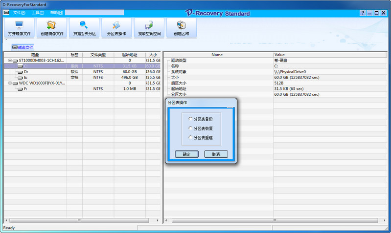 D-Recovery Standard 达思数据恢复软件 1.2 已注册中文版