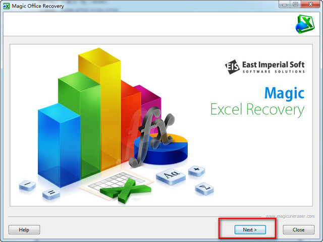 Magic Excel Recovery 2.6 原版破解汉化版
