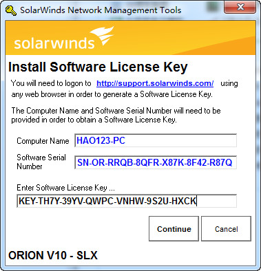solarwinds中文版 10.0 （附注册机）