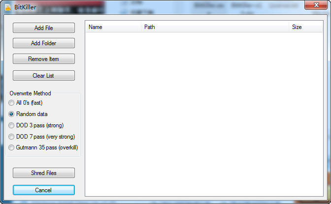 BitKiller(万能文件粉碎机)