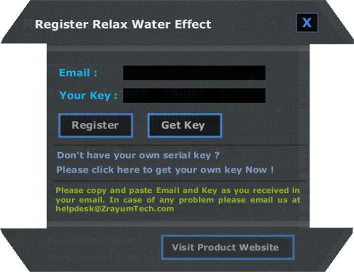 Relax Water(屏幕保护程序) 2.0 正式版