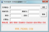 PK990文件名批量替换 2.0 中文绿色版