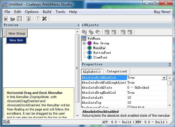 Coalesys WebMenu Studio 6.0.102.0 正式版