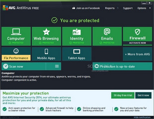 AVG AntiVirus杀毒软件2014 4116 绿色便携版