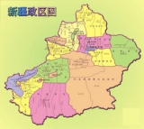 新疆地图全图高清版 2022 最新版大图