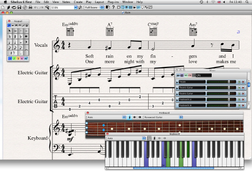 Sibelius 五线谱制作软件 7.1.2 中文版