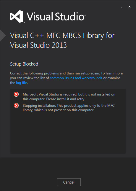 Multibyte MFC Library for Visual Studio 2013