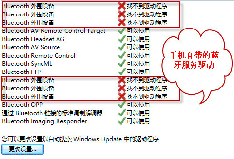 bluetooth外围设备驱动