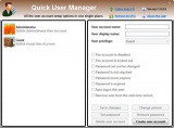 win7用户管理工具（Quick user manager） 1.0 免费绿色版