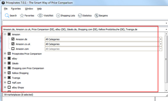 海淘比价工具Pricepirates 7.0.1.0 免费绿色版