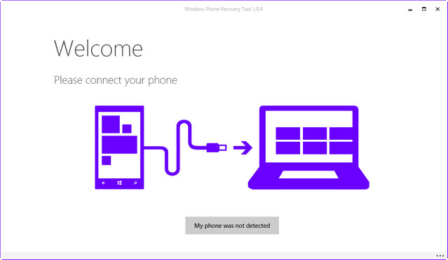 Windows Phone Recovery Tool Installer （wp回滚工具） 1.0.4