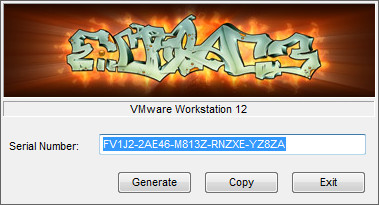 VMware Workstation 12 注册机
