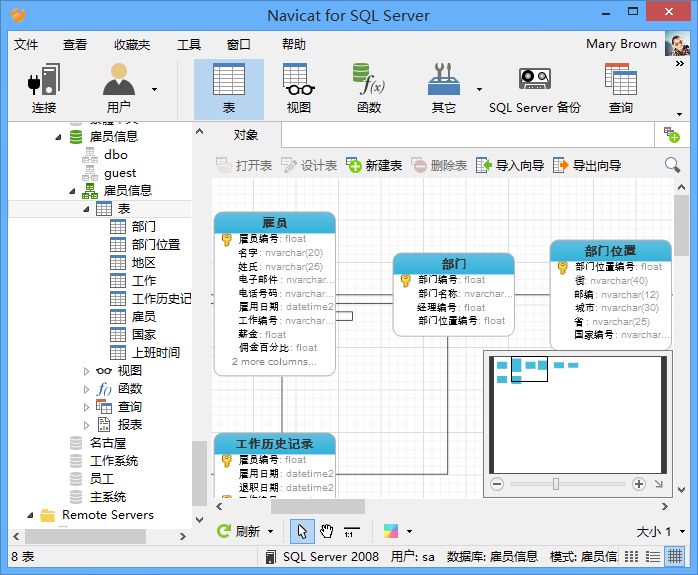 Navicat for SQL Server 11.2.13 中文版(32/64位)