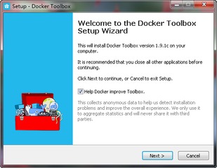 Docker Toolbox 1.9.1c 最新版
